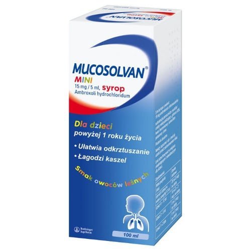 MUCOSOLVAN MINI 0,015g/5ml syrop 100ml