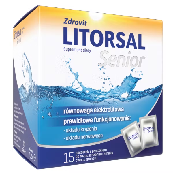 Zdrovit Litorsal Senior 15 Saszetek