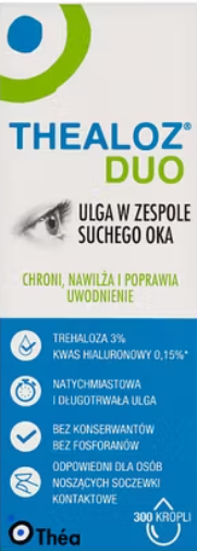 Thealoz Duo krople do oczu w zespole suchego oka 10 ml
