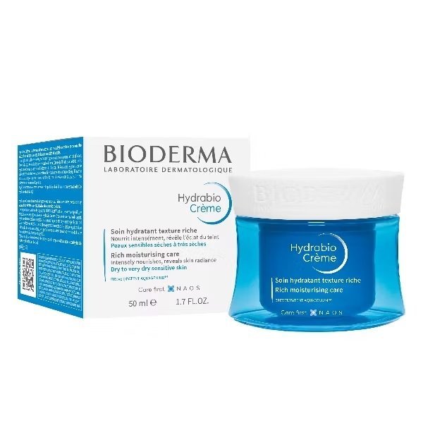 Bioderma Hydrabio Creme Bogaty Krem Głęboko Nawilżający 50ml