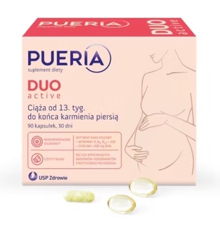 Pueria Duo Active, 90 kapsułek