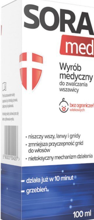 Sora med Płyn do zwalczania wszawicy 100 ml