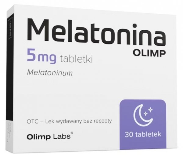Melatonina Olimp, 5 mg, 30 tabletek