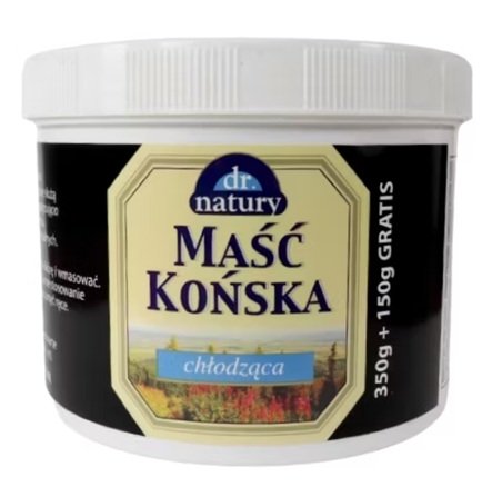 Dr Natury, Maść końska chłodząca, 500 ml