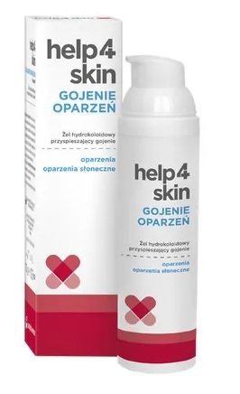 Help4skin Gojenie oparzeń, żel 75 g