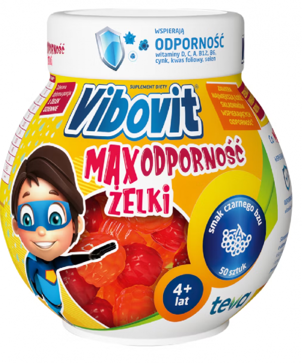 Vibovit Max Odporność 50 Żelków