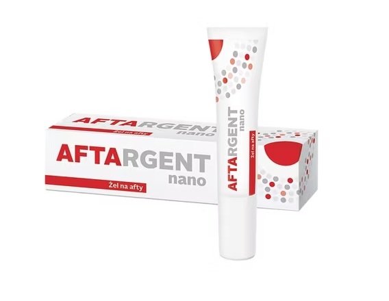 Aftargent nano, żel na afty, 15 ml