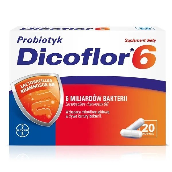 DICOFLOR 6 x 20 kaps.