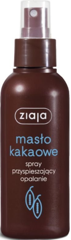 ZIAJA MASŁO KAKAOWE spray przyspieszający opalanie 100ml