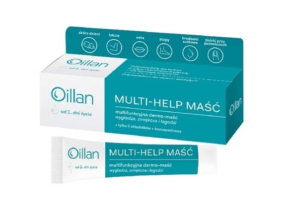 Oillan Multi-Help Multifunkcyjna dermo-maść, 12 g
