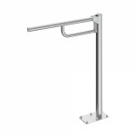 WC-Klappgriff 80cm aus rostfreiem Edelstahl