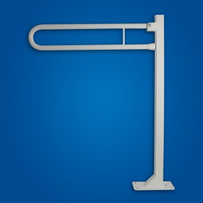 Uchwyt Uchylny Wc Wolnostojący dla Niepełnosprawnych 60 cm biały fi25