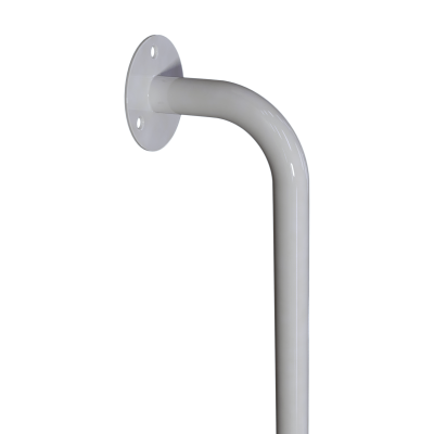 Uchwyt Kątowy dla Niepełnosprawnych prawy 100/60cm biały fi25