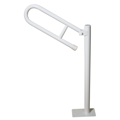 Uchwyt Uchylny WC dla Niepełnosprawnych wolnostojący 60cm biały fi32