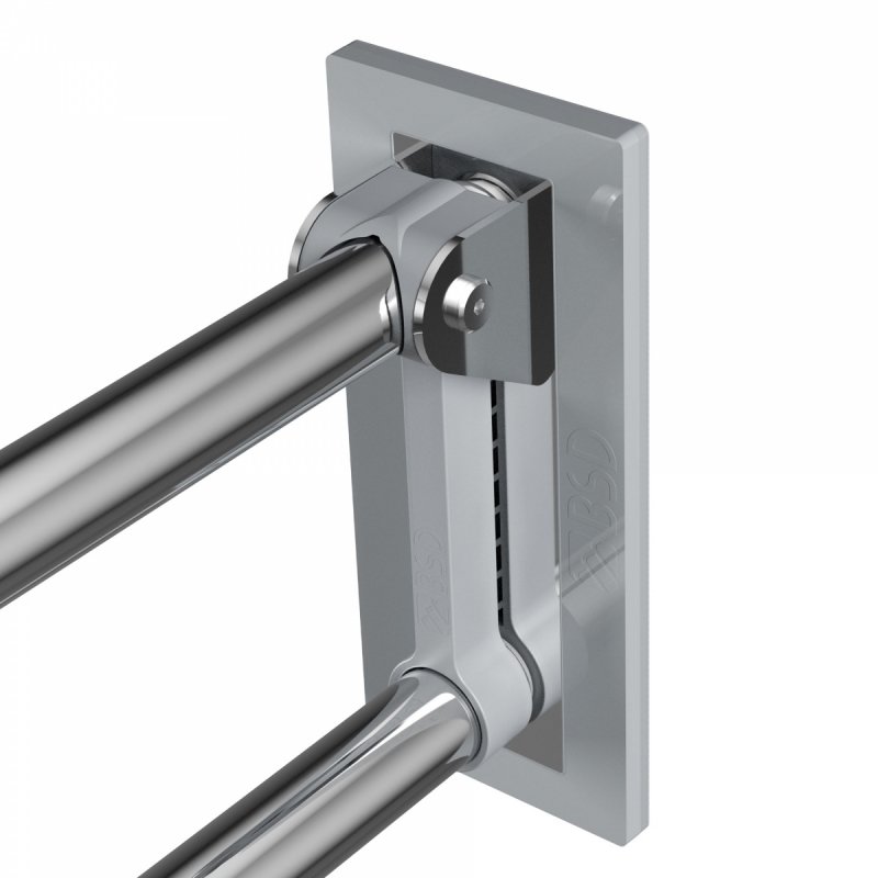 Uchwyt Uchylny dla Niepełnosprawnych 85cm stal nierdzewna fi32