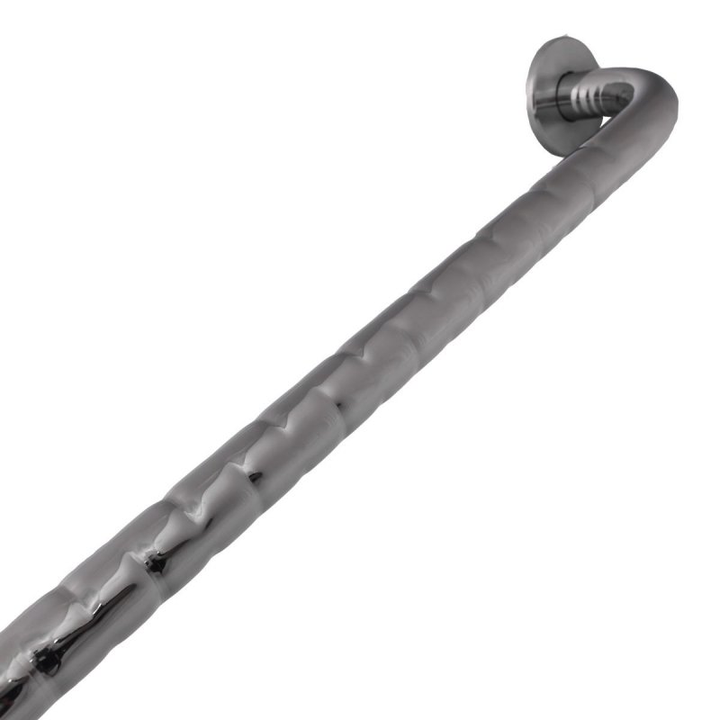 Uchwyt Kątowy dla Niepełnosprawnych specjalny 30/30cm stal nierdzewna fi32  RYFLOWANY