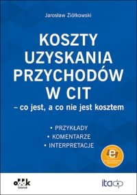 Koszty uzyskania przychodów w CIT - co jest, a co nie jest kosztem Przykłady, komentarze, interpretacje 