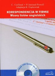 Korespondencja w firmie Wzory listów angielskich + CD