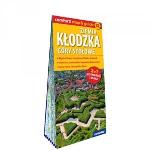 Ziemia kłodzka, Góry Stołowe; laminowany map&guide XL 2w1: przewodnik i mapa