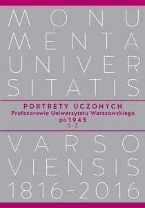 Portrety Uczonych Profesorowie Uniwersytetu Warszawskiego po 1945, S−Ż