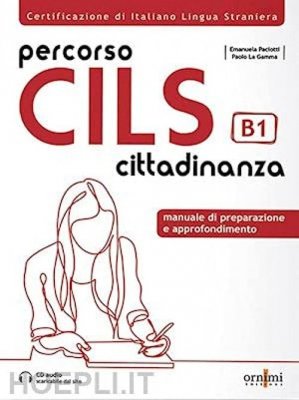 Percorso CILS B1 cittadinanza podręcznik przygotowujący do egzaminu + audio online