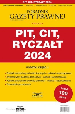 Pit Cit Ryczałt 2024 Podatki Część 1