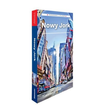Nowy Jork 2w1 przewodnik + atlas