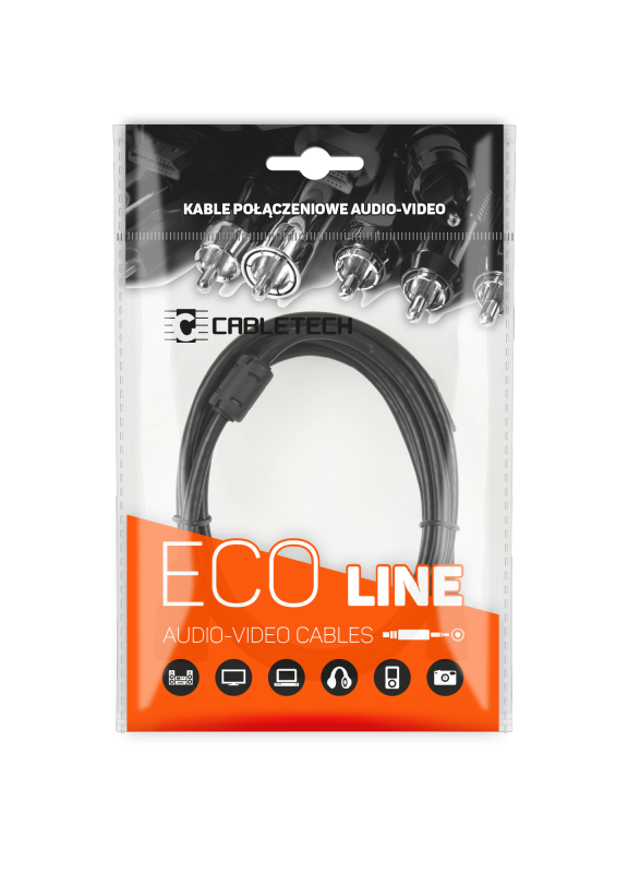 Kabel 2RCA-2RCA 5.0m Cabletech Eco-Line
