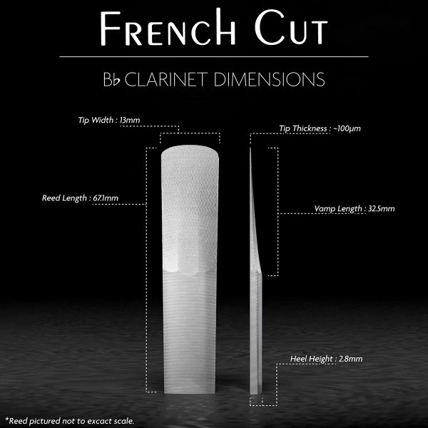 Stroik do klarnetu B/A Legere French Cut