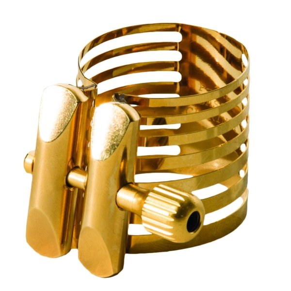 Ligaturka do saksofonu sopranowego Rovner Platinum Gold