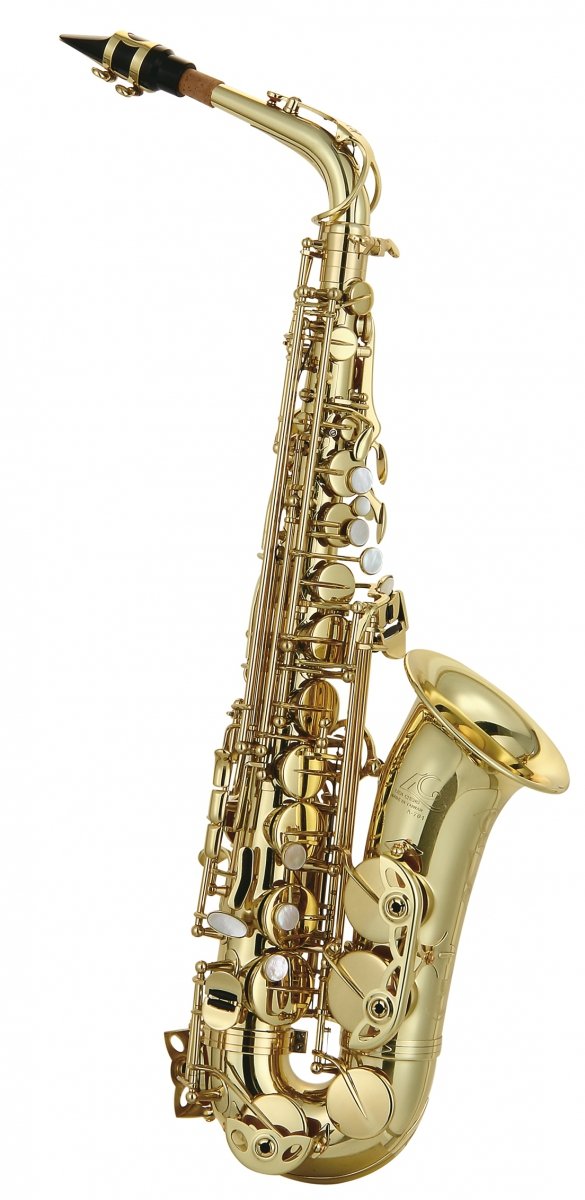 Saksofon altowy LC Saxophone A-701CL clear lacquer