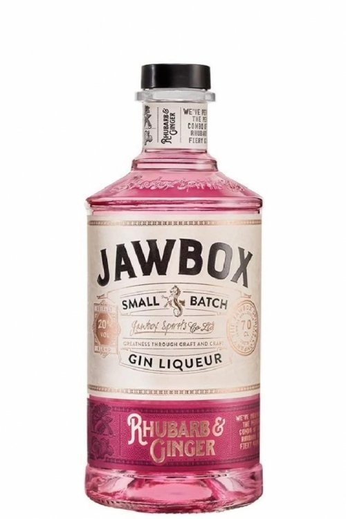 Gin likier JAWBOX RHUBARB &amp; GINGER GIN (0,7 l)