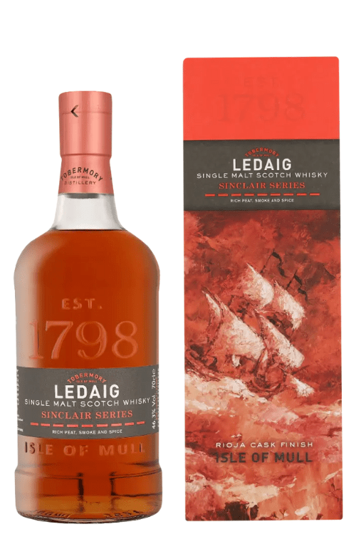 Whisky Ledaig Sinclair Rioja Cask Single Malt 46,3% 0,7