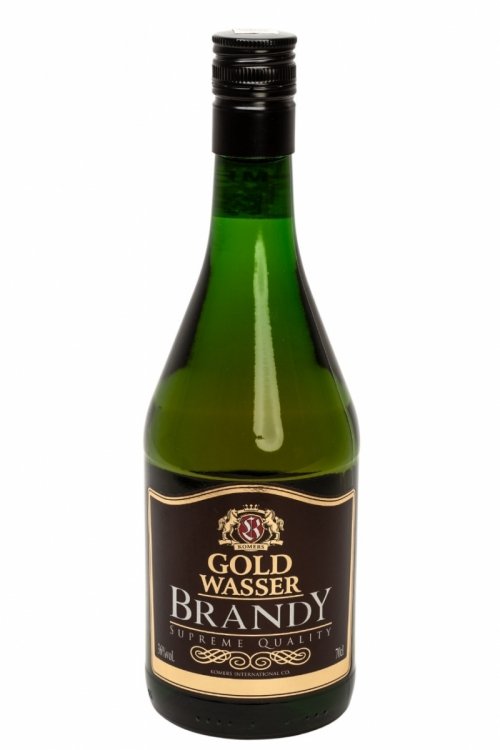 Brandy Gold Wasser 0,7l - polska brandy