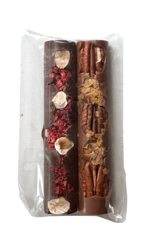 Batoniki czekolada mleczna i deserowa z dodatkami MK Chocolate 40g