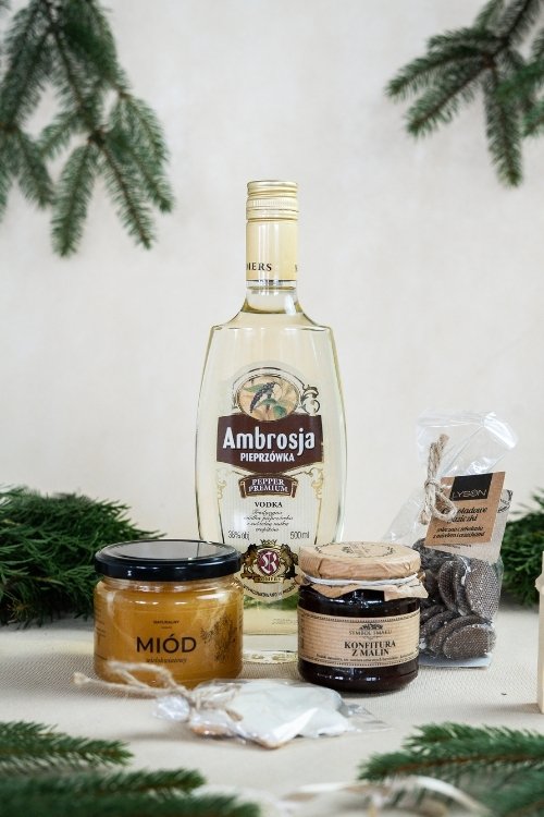 Zestaw prezentowy z wódką &quot;Pieprz czy słodycz&quot;