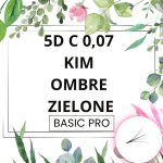 5D C 0,07 6-12mm BasicPro Paleta Mix - Ombre Zielone  / Jasny Zielony KIM 