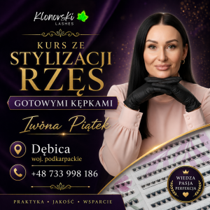 DĘBICA - SZKOLENIE 5 DNIOWE  - 3 DNI TEORII ONLINE + PRAKTYCZNY WEEKEND - termin do ustalenia z Iwoną