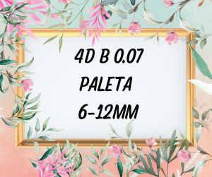 4D, B , 0.07 mix 6-12 mm PALETA 