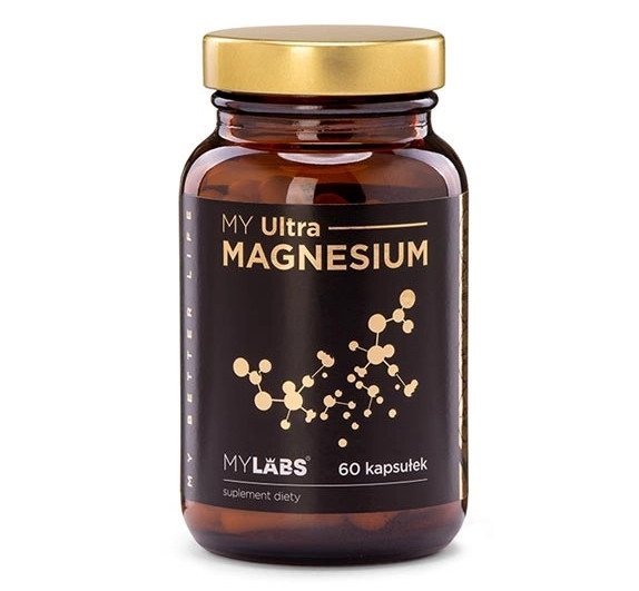 MyLabs Magnez + B6 Ultra Magnesium suplement diety 60 kapsułek 