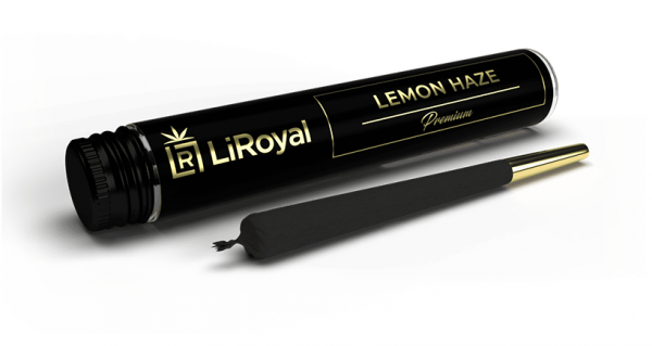 LiRoyal CBD Lemon Haze Joint 0,77 gram rozdrobnione kwiaty konopi certyfikowany