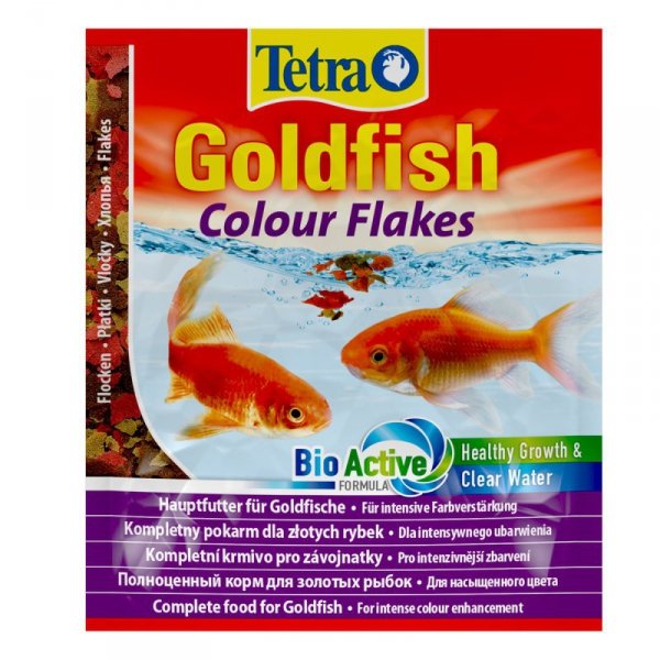 Tetra Goldfish Colour Flakes 12g - pokarm premium dla złotych rybek