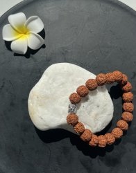 Bransoletki Rudraksha - Brązowa