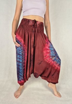 Szarawary alladynki tie dye