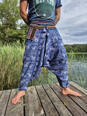 Orientalne i stylowe szarawary - bawełna