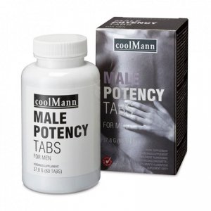Tabletki na potencję - CoolMann Male Potency Tabs 60 Tabs