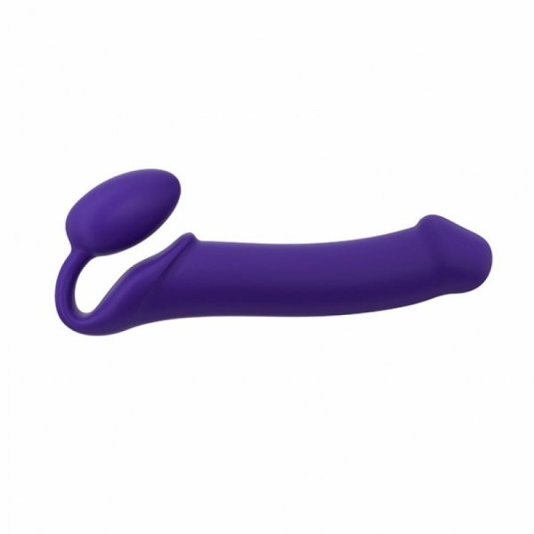 Dildo - Strap-On-Me Semi-Realistic Bendable Strap-On Purple M