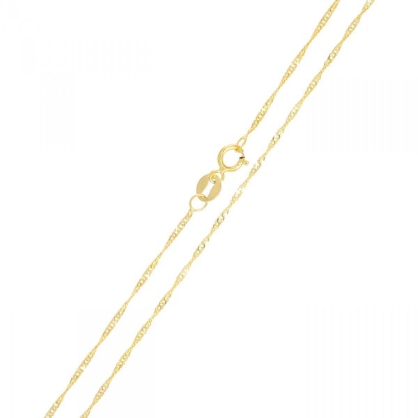 Złoty łańcuszek singapur 45cm LA.01258 pr.585