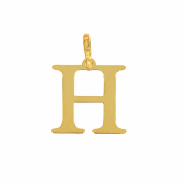  Złota literka H ZA.01166 pr.585