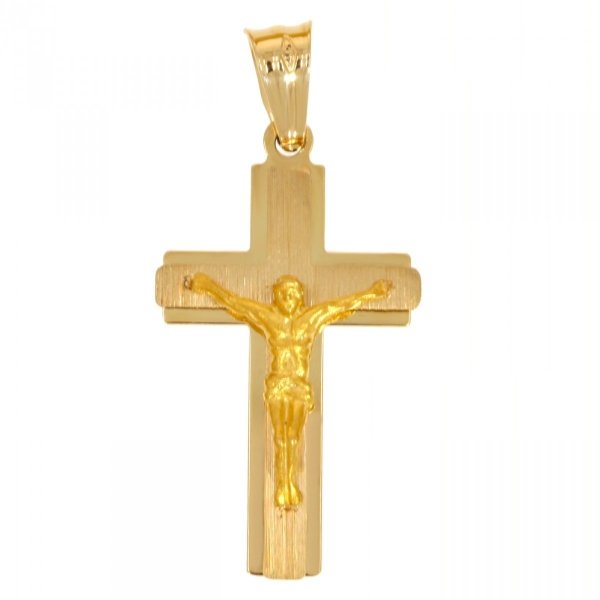 Złoty krzyżyk z wizerunkiem Pana Jezusa KR.00212 pr.585